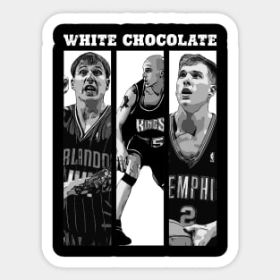 Jason Williams Basketball 2 Sticker